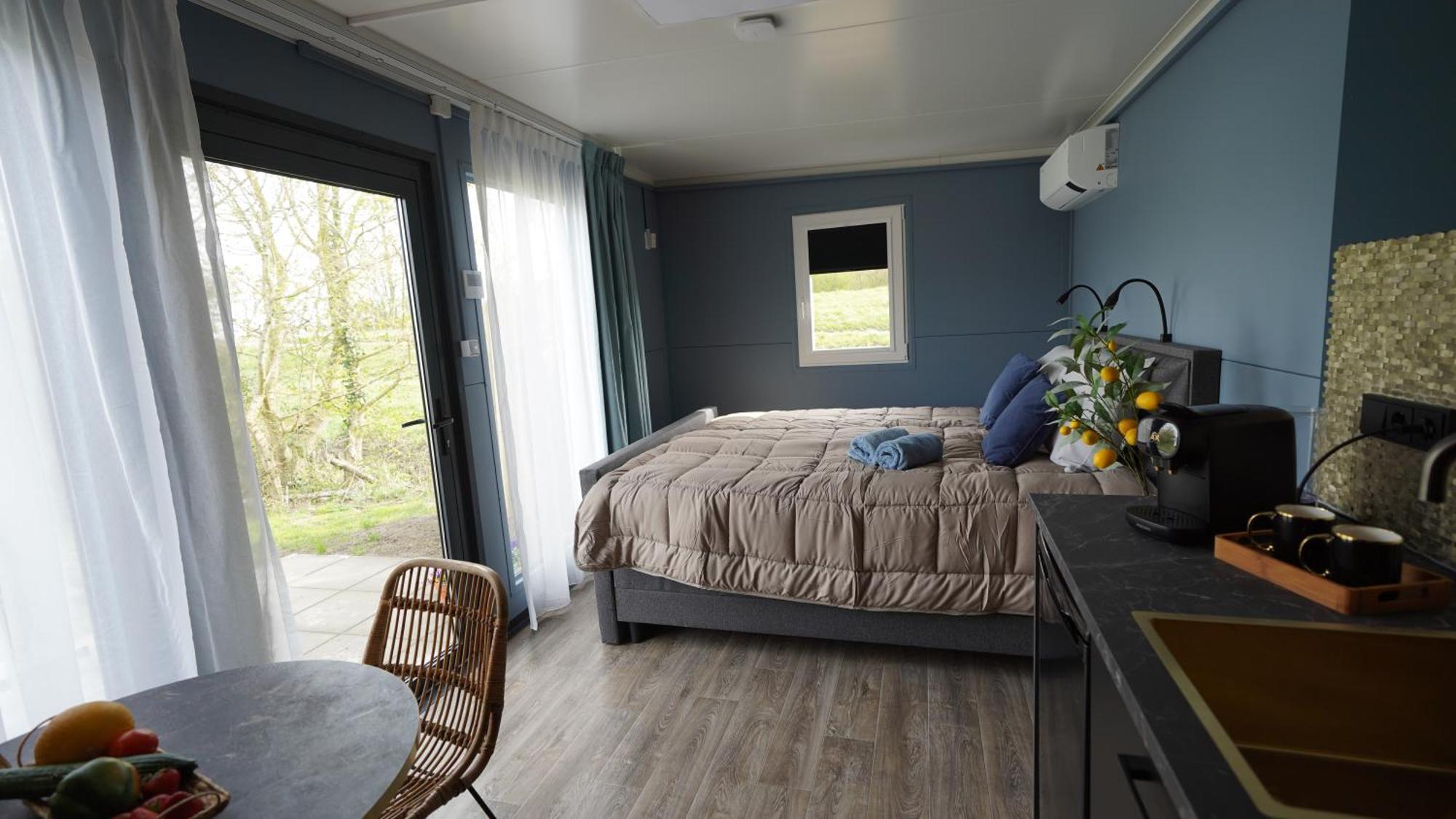 B&B Prive Tiny House Bij Zee Stellendam Extérieur photo